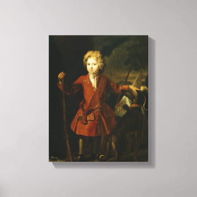 Crown Prince Frederick William I Canvas Print (Front)