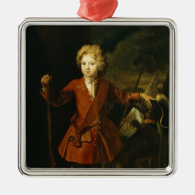 Crown Prince Frederick William I Metal Tree Decoration (Front)