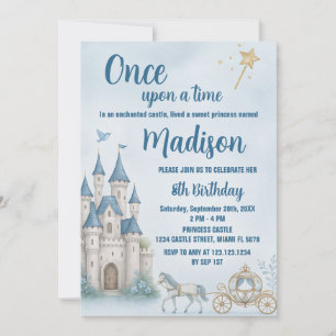 Crown Princess Birthday Invitation