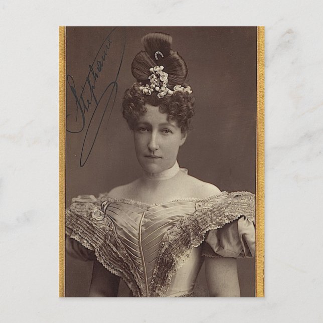 CROWN PRINCESS STEPHANIE of Austria #049H Postcard (Front)