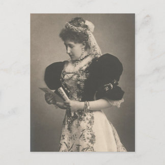 Crown princess Stephanie of Austria #057H Postcard