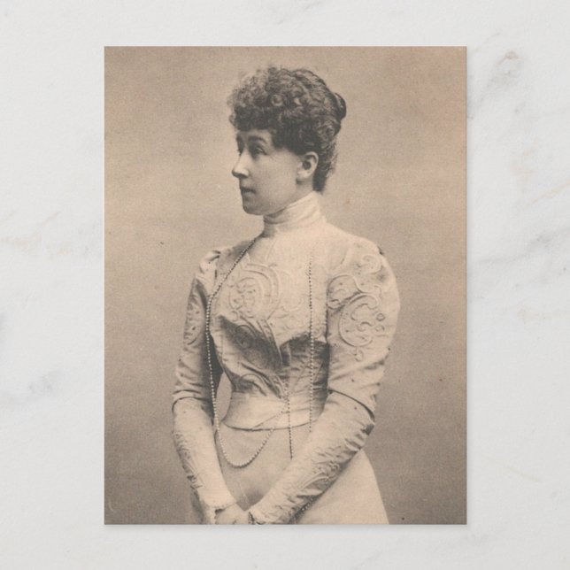 Crown princess Stephanie of Austria #063H Postcard (Front)