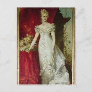 Crown Princess Stephanie of Belgium Postcard