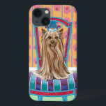 Crown Princess Yorkie iPhone 13 Case<br><div class="desc">Animals</div>