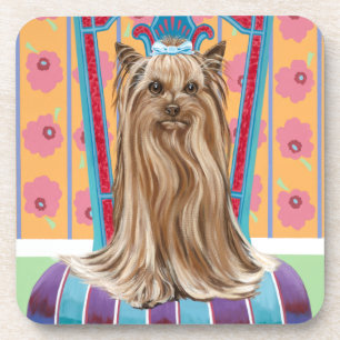 Crown Princess Yorkie Coaster