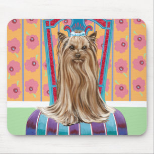 Crown Princess Yorkie Mouse Mat