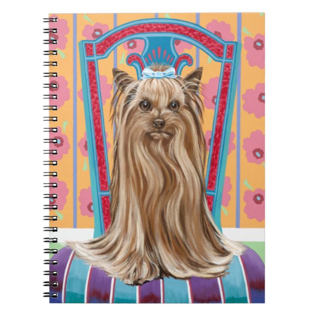 Crown Princess Yorkie Notebook (Front)