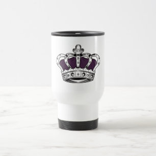 Crown - Purple Travel Mug