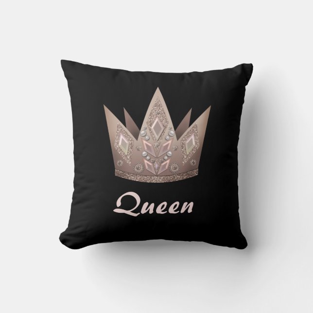 Crown, Queen Cushion (Front)