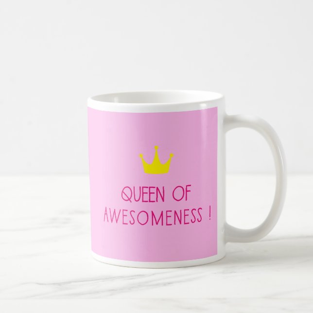 Crown Queen of Awesomeness Coffee Mug (Right)