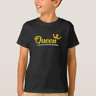 Crown Queen Princess Gold Royal Funny Gift Idea T-Shirt