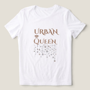 CROWN QUEEN RARE DIAMOND TAN WOMEN'S TRI-BLEND SHIRT