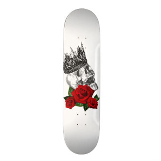 CROWN SKULL ROSE Skateboard