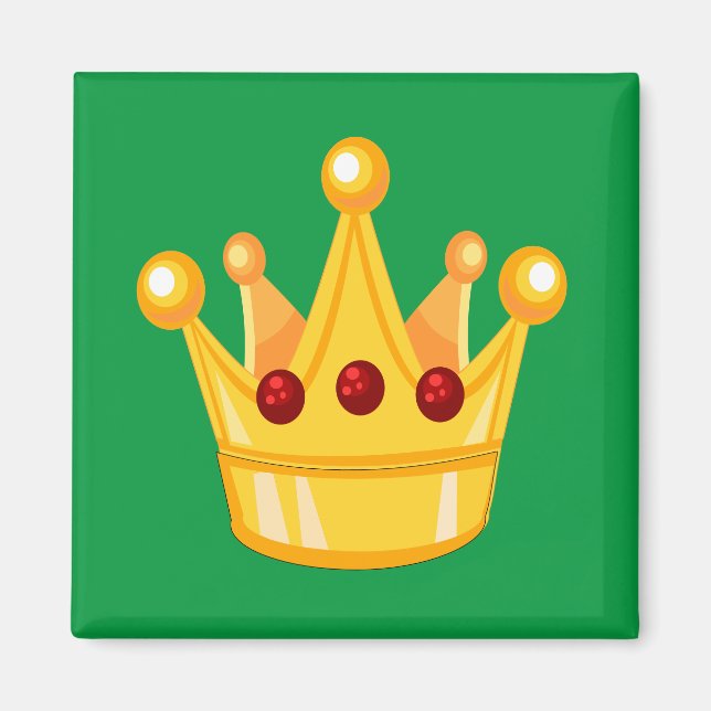 Crown Square Magnet (Front)