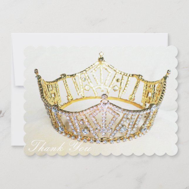 Crown Thank You Card (Front)
