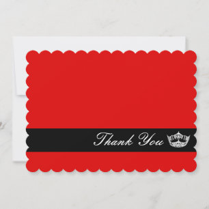 Crown Thank You Note Card