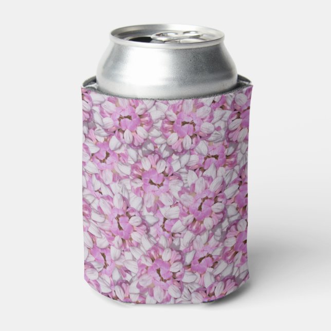Crown Vetch Seamless Pattern Can Cooler (Can Front)