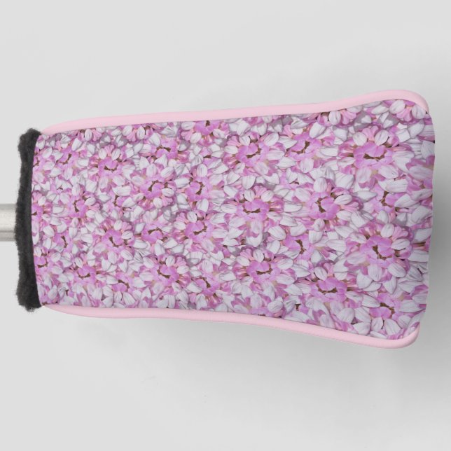 Crown Vetch Seamless Pattern Golf Head Cover (Front)