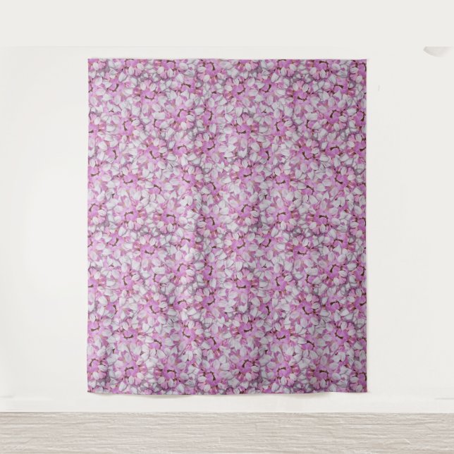 Crown Vetch Seamless Pattern Tapestry (Front)