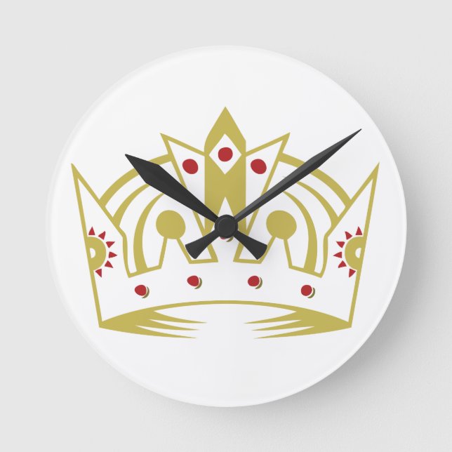 Crown Wall Clock (Front)