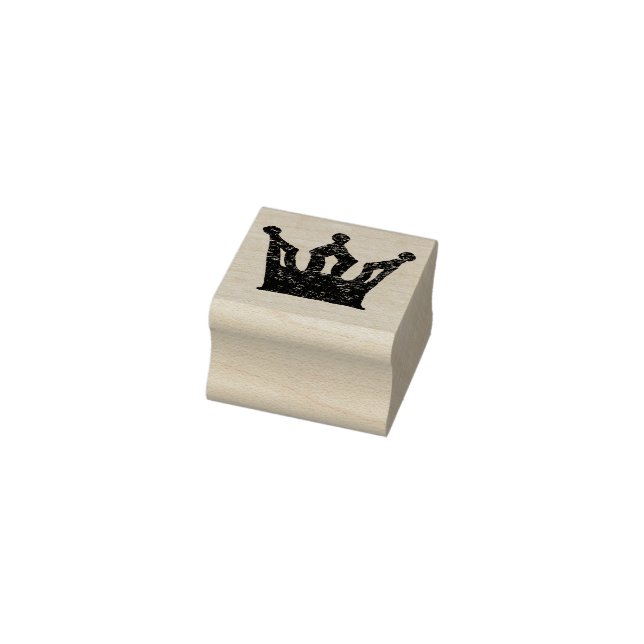 Crown Wood Art Stamp (Stamp)