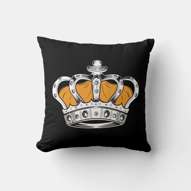 Crown - Yellow Cushion (Front)
