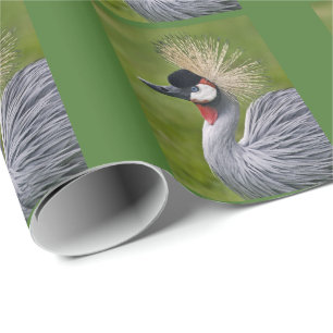 Crowned Crane Wrapping Paper