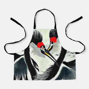 Crowned Cranes Apron