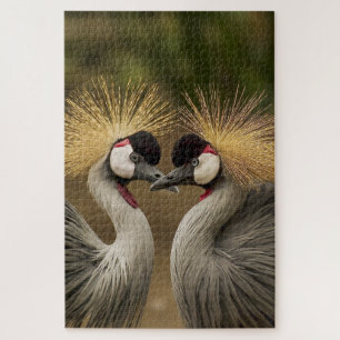 Crowned Cranes Jigsaw Puzzle