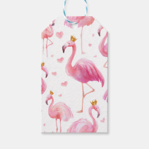 Crowned Flamingo – Luxe Island Vibes Gift Tags