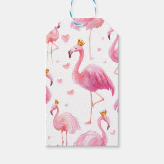 Crowned Flamingo – Luxe Island Vibes Gift Tags