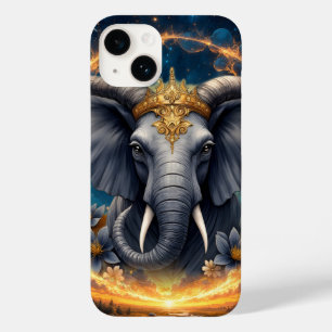 Crowned Guardian of the Celestial Gate the elefant Case-Mate iPhone 14 Case