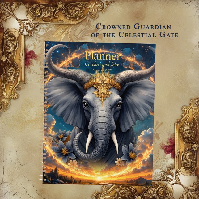 Crowned Guardian of the Celestial Gate the elefant Planner (Creator Uploaded)