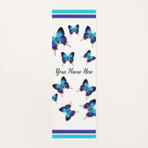 Crowned Hairstreak- blue butterfly personalised Yo