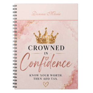 Crowned In Confidence Inspirational Journal