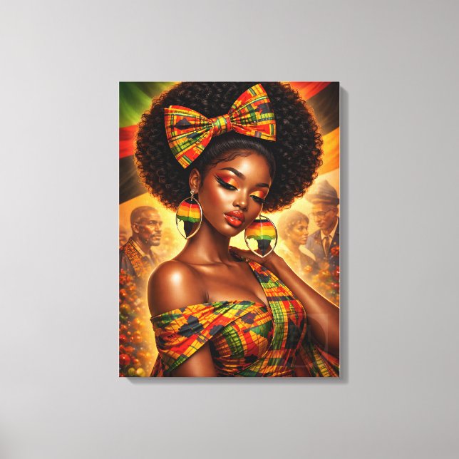 Crowned in Heritage Canvas Print (Front)