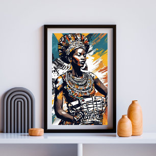Crowned in Rhythm and Fire Poster