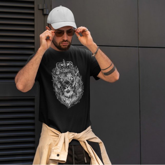 Crowned Lion   T-Shirt (Creator Uploaded)