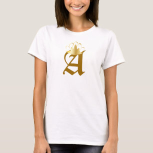 Crowned Monogram S-16 Princess-Customise T-Shirt
