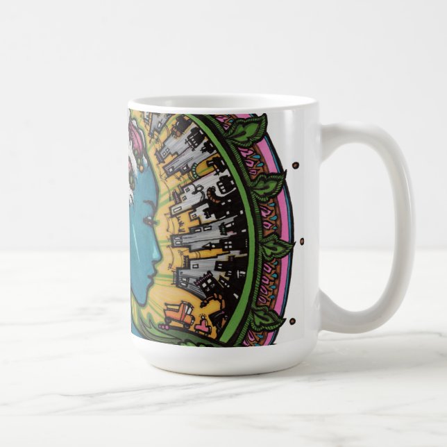 "Crowned" Original Artwork Mug by Maggie Nancarrow (Right)