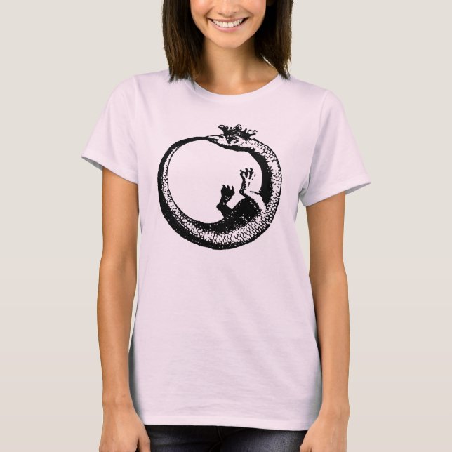 Crowned Ouroboros Alchemy Shirt (Front)