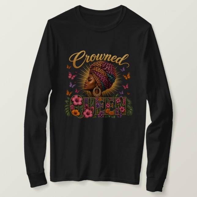 Crowned Queen Women's Sweat Shirt (Design Front)
