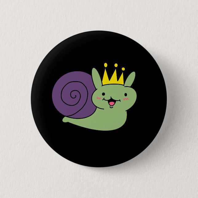 Crowned Snail Button (Front)