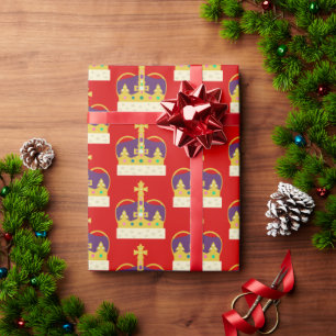 Crowned! Wrapping Paper