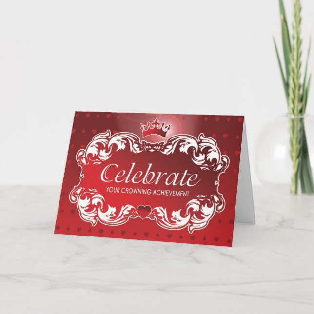 Crowning Achievement Card (Front)