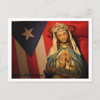 Crowning the Virgin Postcard