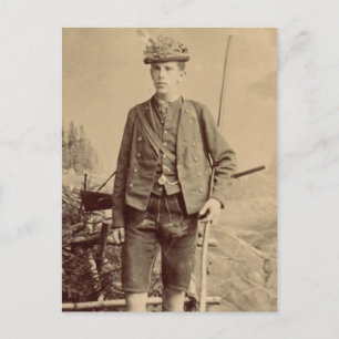 Crownprince RUDOLF of Austria #074H Postcard