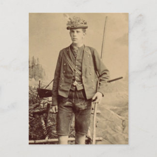 Crownprince RUDOLF of Austria #074H Postcard