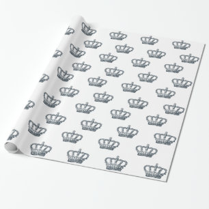 Crowns Wrapping Paper