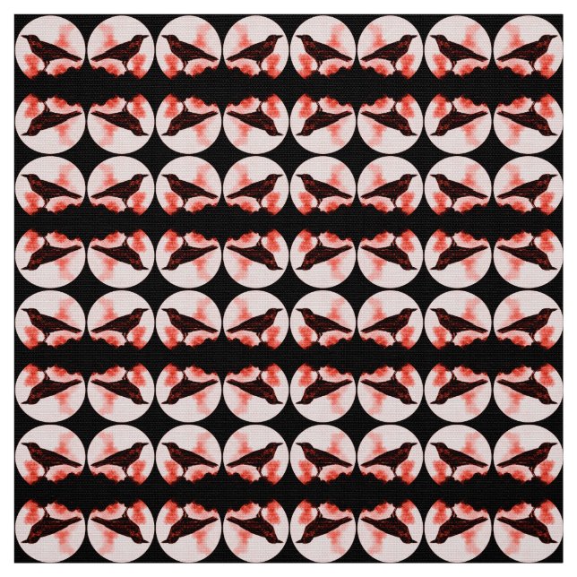 Crows Fabric (Swatch)